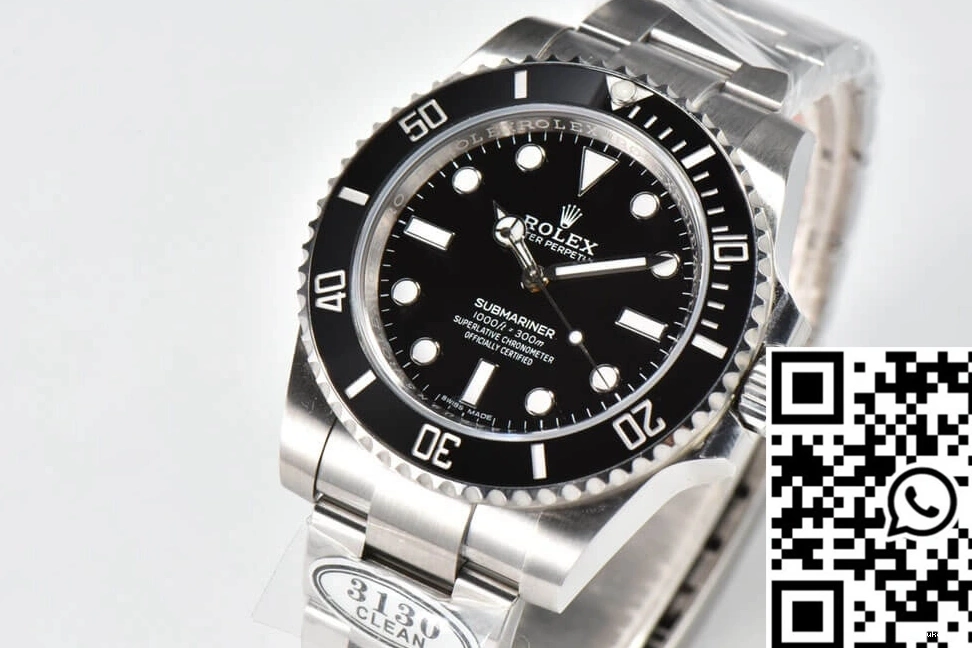 Rolex Black 114060-97200 Clean Dial Submariner Factory V4 1125